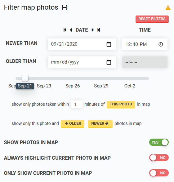 filter map photos
