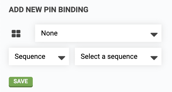 pin bindings