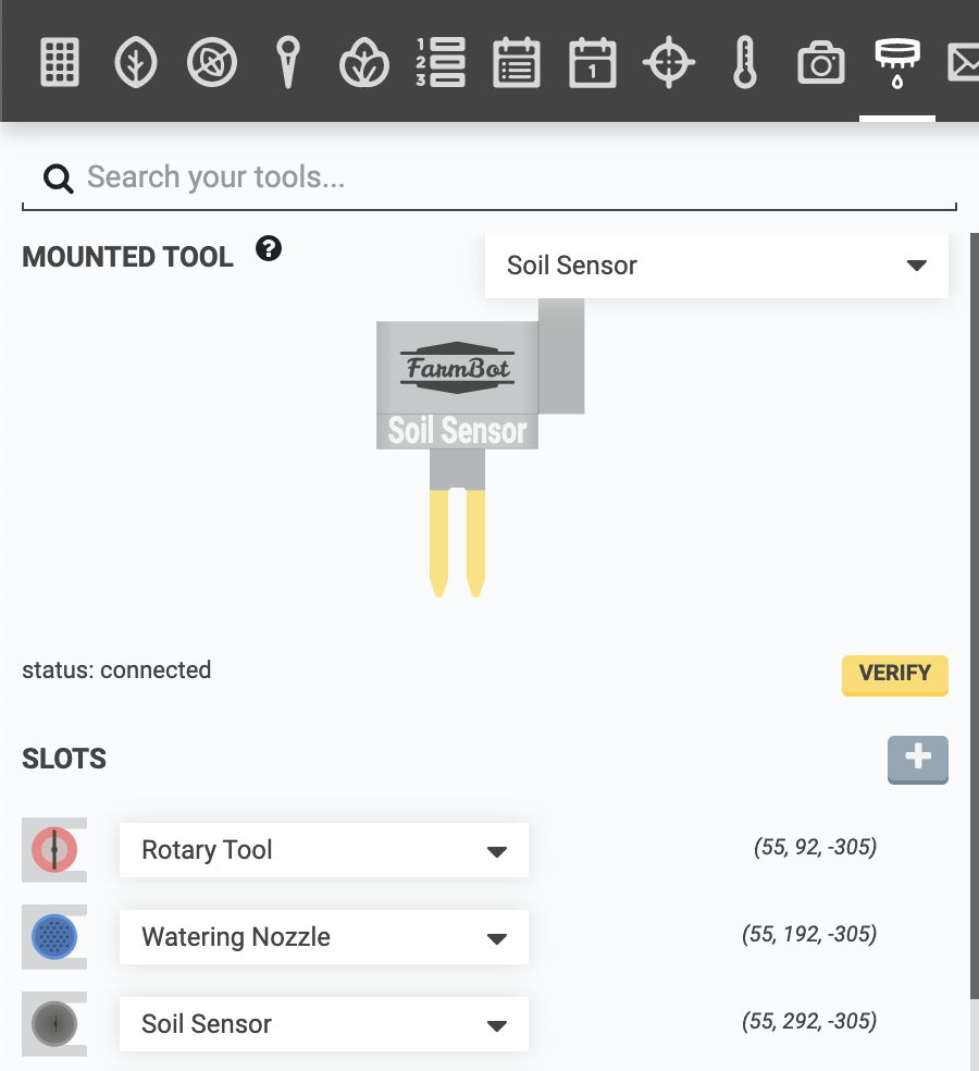 tools panel