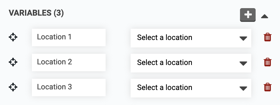 add multiple variables